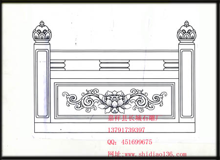 经常被忽视的石雕-寺院栏杆制作系列